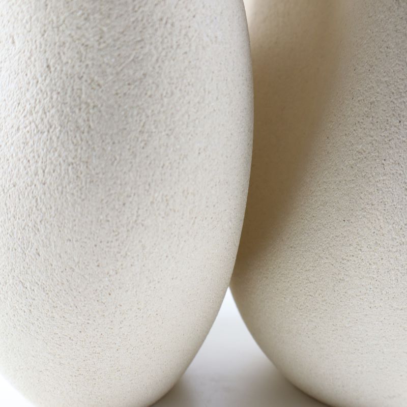 Arbre vivant sculpture céramique duo tendresse dialogue formes dansantes Gaëlle Monnerie