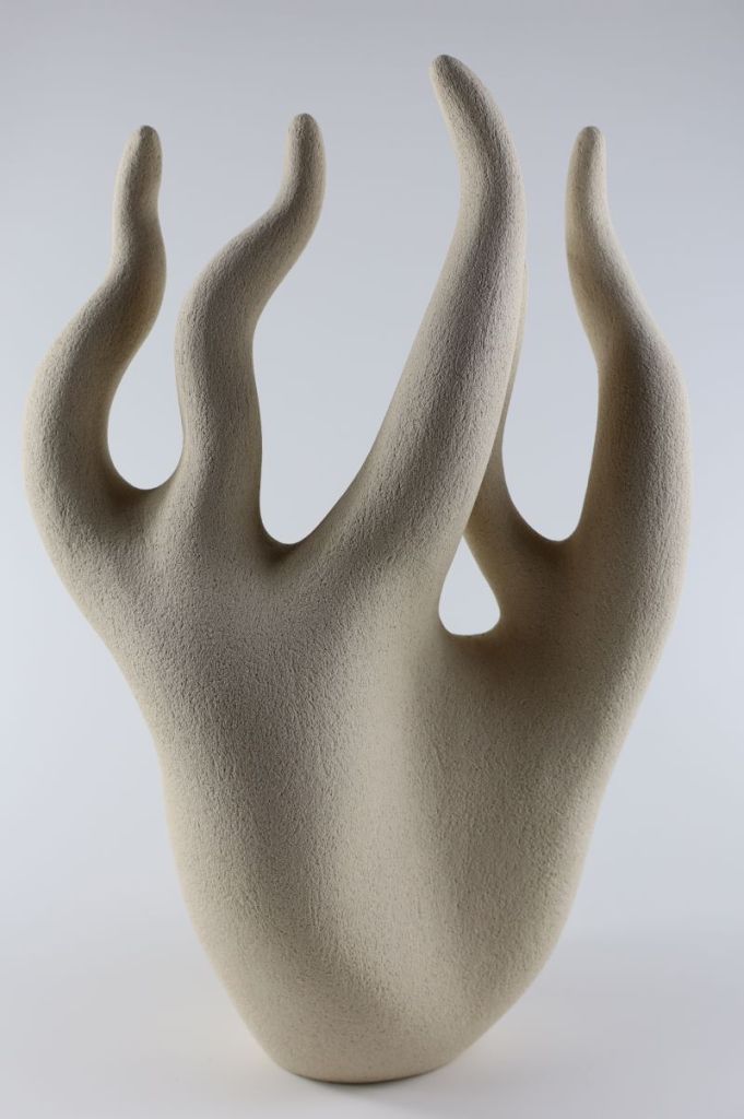 Arbre vivant sculpture céramique formes dansantes Gaëlle Monnerie