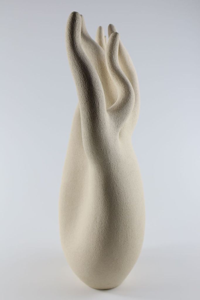 Arbre vivant sculpture céramique formes dansantes Gaëlle Monnerie