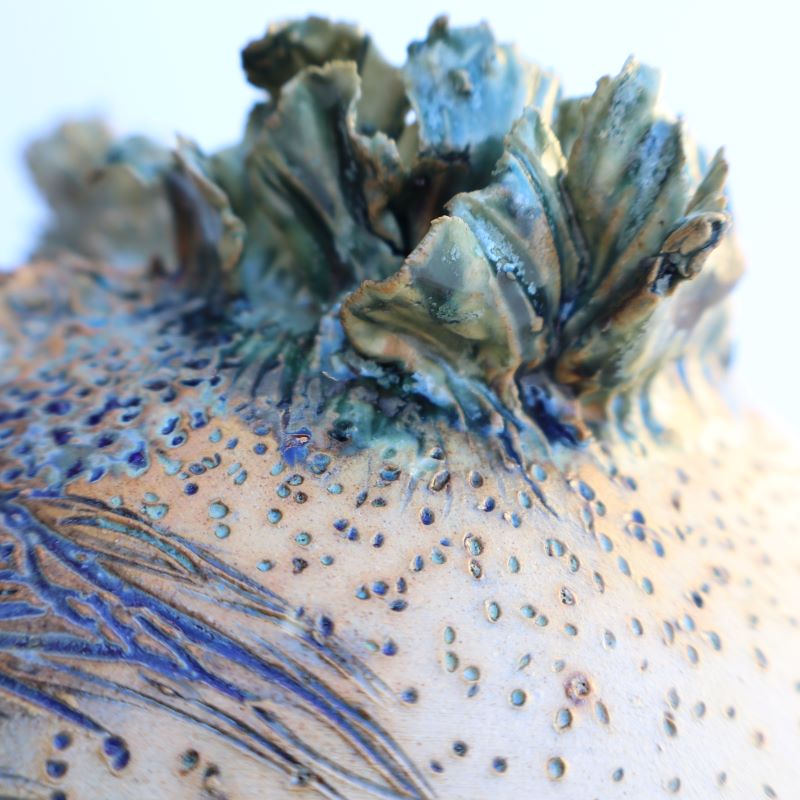 Jardins vivant sculpture céramique paysage Gaëlle Monnerie